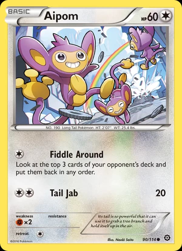Aipom 90/114, Steam Siege