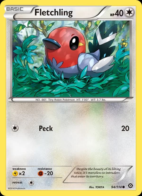 Fletchling 94/114, Steam Siege