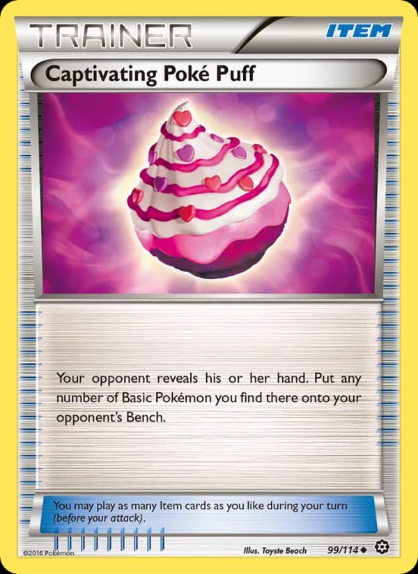 Captivating Poké Puff 99/114, Steam Siege