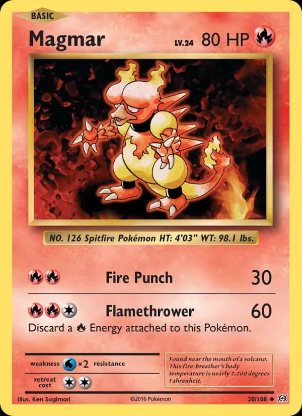 Magmar 20/108, Evolutions