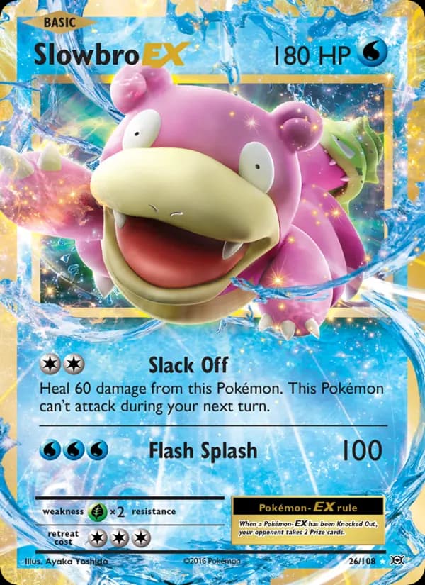 Slowbro EX 26/108, Evolutions