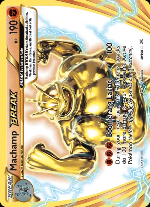 Machamp BREAK 60/108, Evolutions