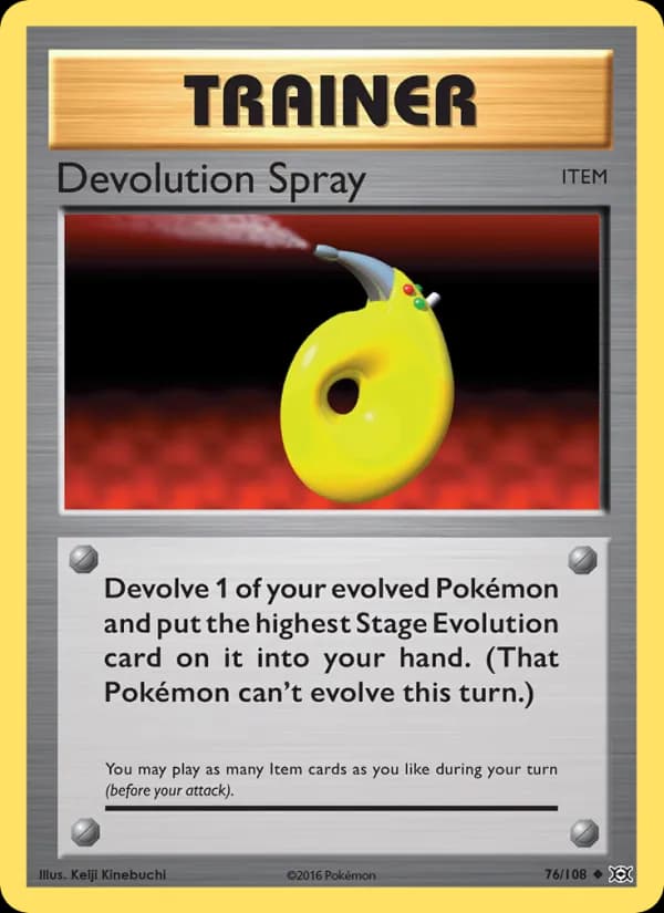 Devolution Spray 76/108, Evolutions