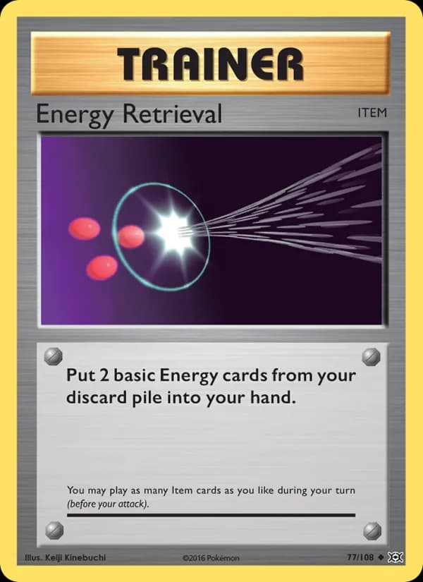 Energy Retrieval 77/108, Evolutions