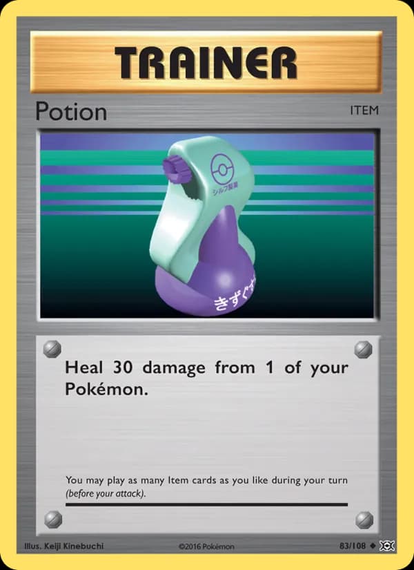 Potion 83/108, Evolutions