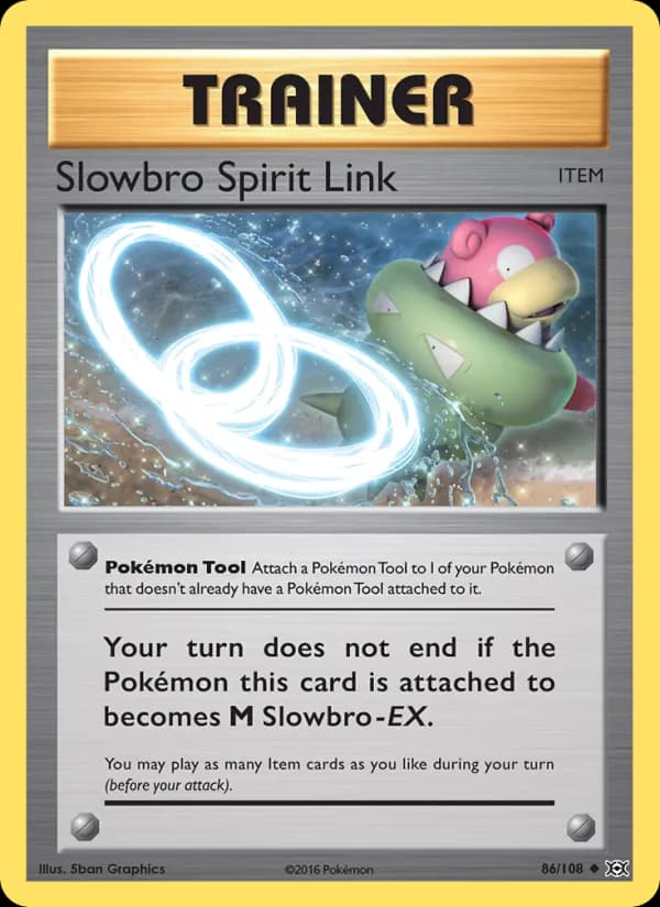 Slowbro Spirit Link 86/108, Evolutions