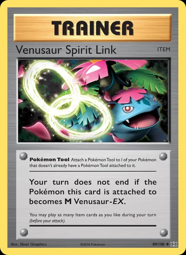 Venusaur Spirit Link 89/108, Evolutions