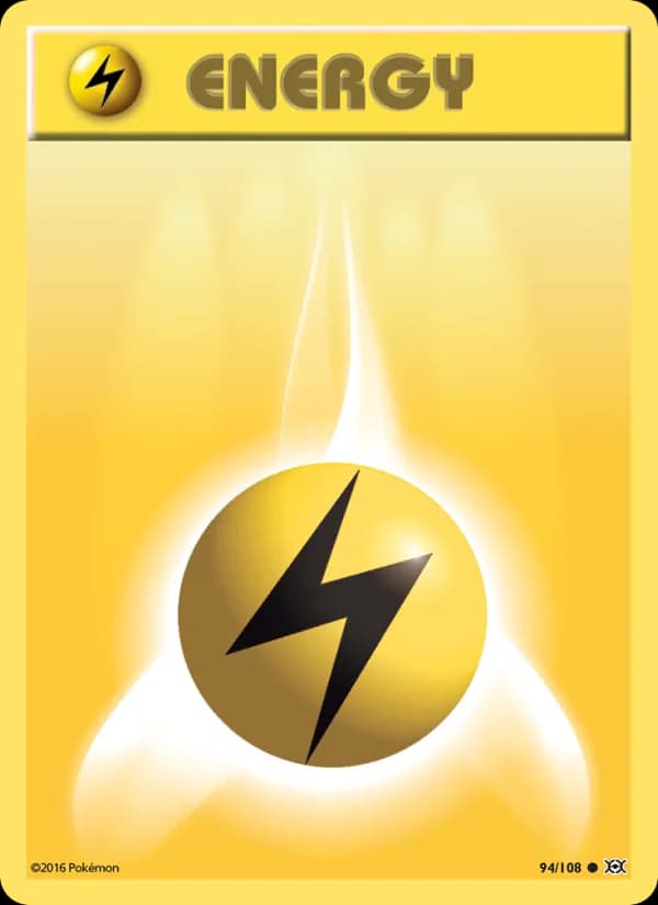 Lightning Energy 94/108, Evolutions