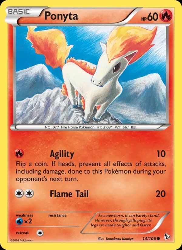 Ponyta 14/106, Flashfire