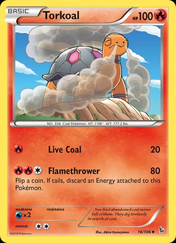 Torkoal 16/106, Flashfire