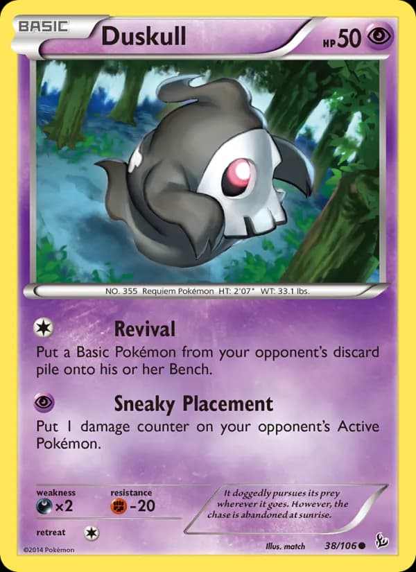 Duskull 38/106, Flashfire
