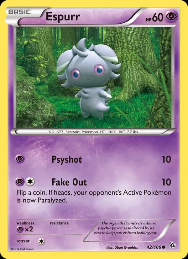 Espurr 42/106, Flashfire