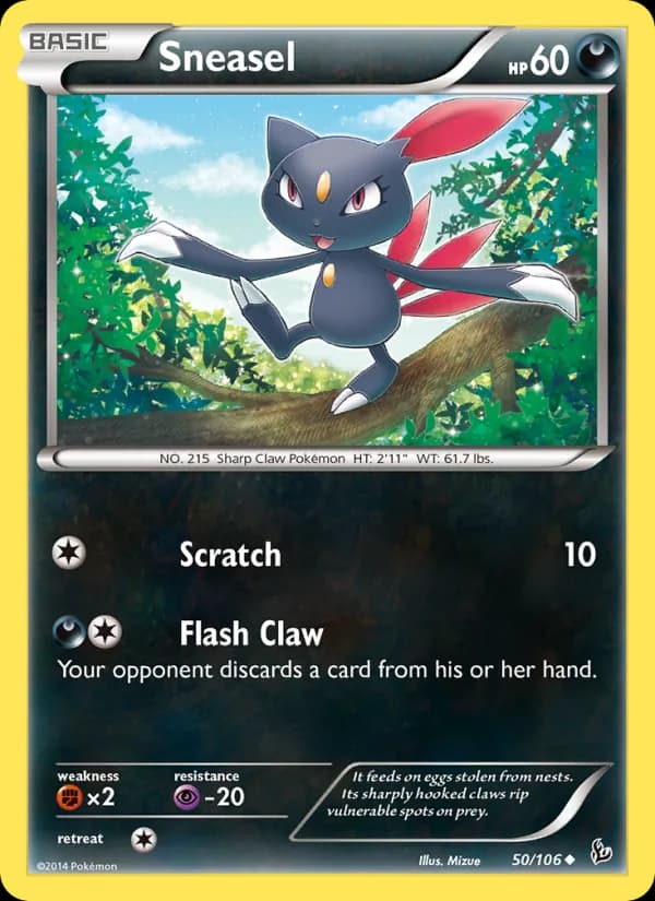 Sneasel 50/106, Flashfire