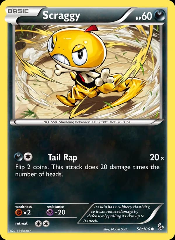 Scraggy 58/106, Flashfire