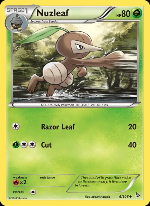 Nuzleaf 6/106, Flashfire