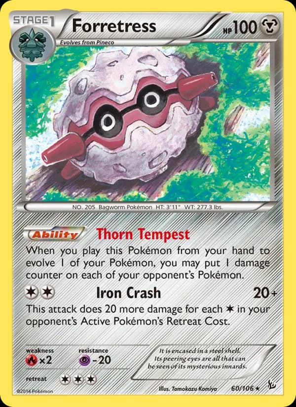 Forretress 60/106, Flashfire