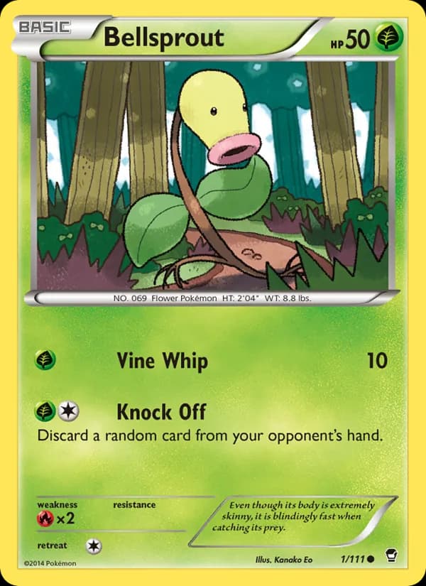 Bellsprout 1/111, Furious Fists