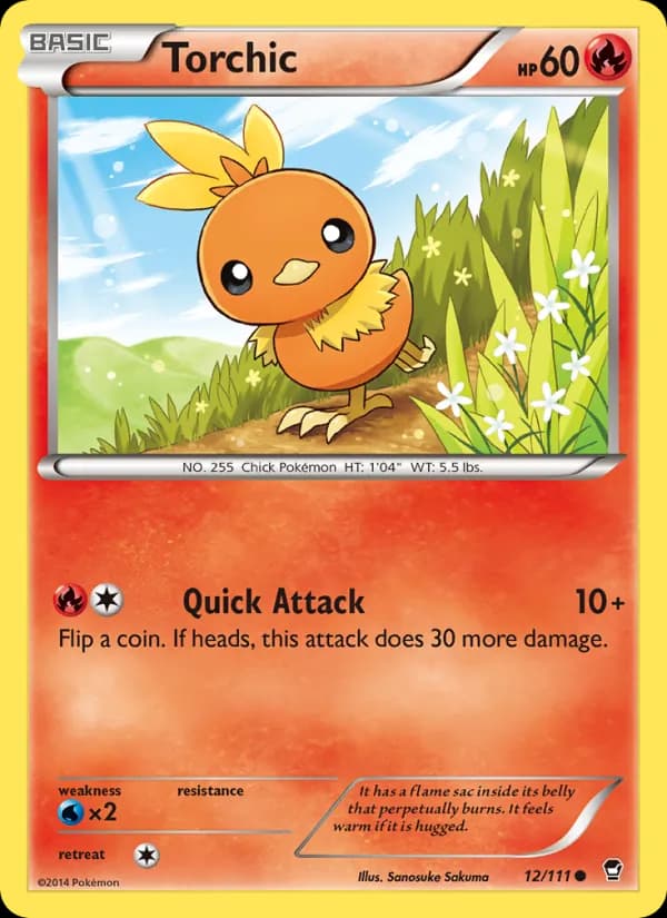 Torchic 12/111, Furious Fists