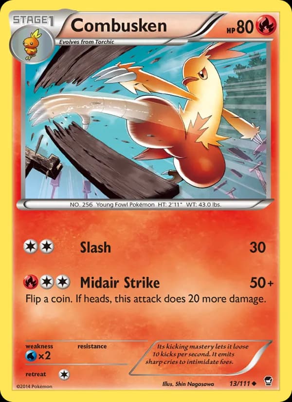 Combusken 13/111, Furious Fists