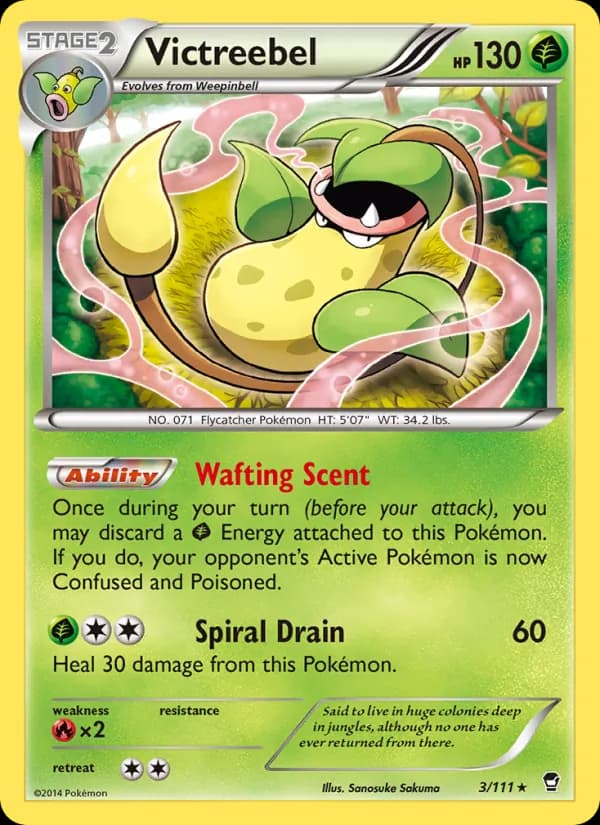 Victreebel 3/111, Furious Fists