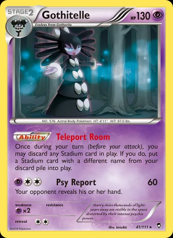 Gothitelle 41/111, Furious Fists