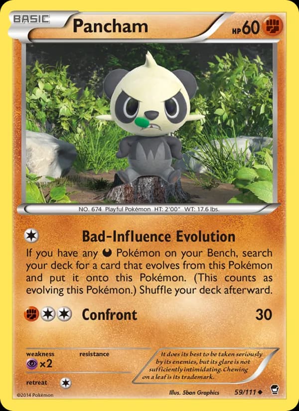 Pancham 59/111, Furious Fists