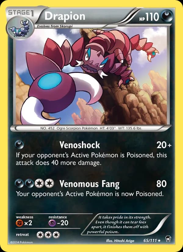 Drapion 65/111, Furious Fists