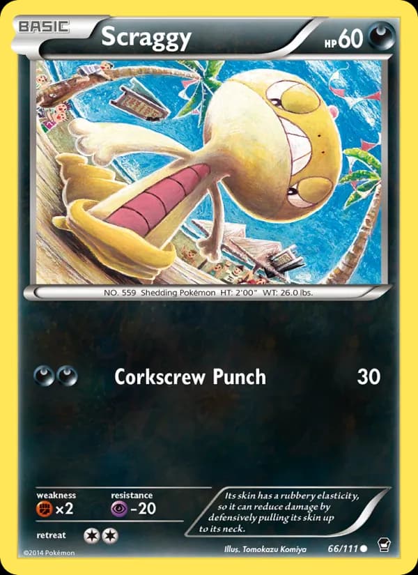 Scraggy 66/111, Furious Fists