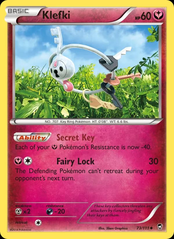 Klefki 73/111, Furious Fists