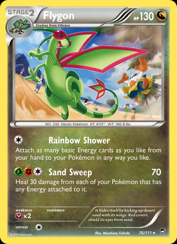 Flygon 76/111, Furious Fists