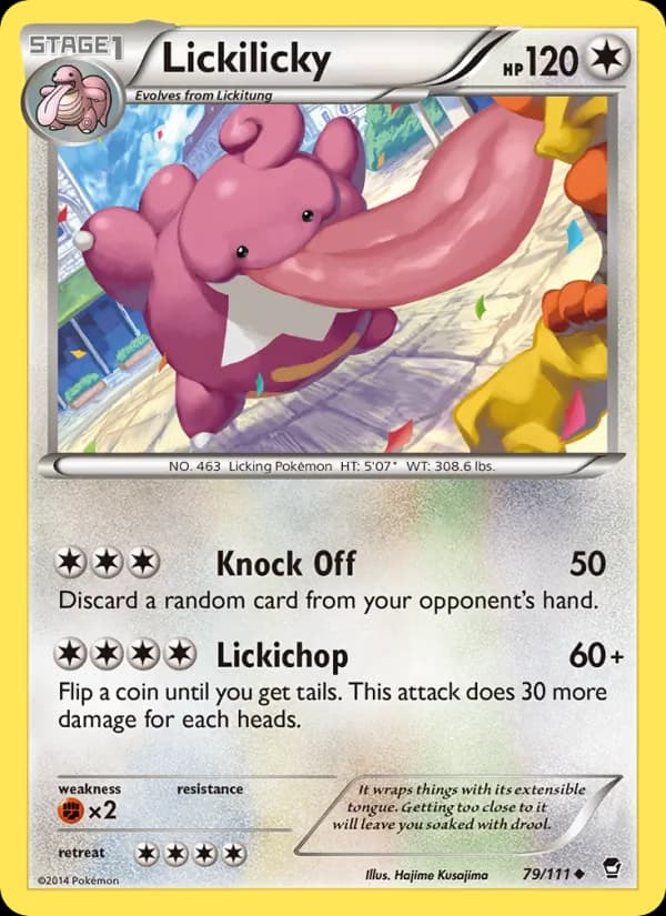 Lickilicky 79/111, Furious Fists