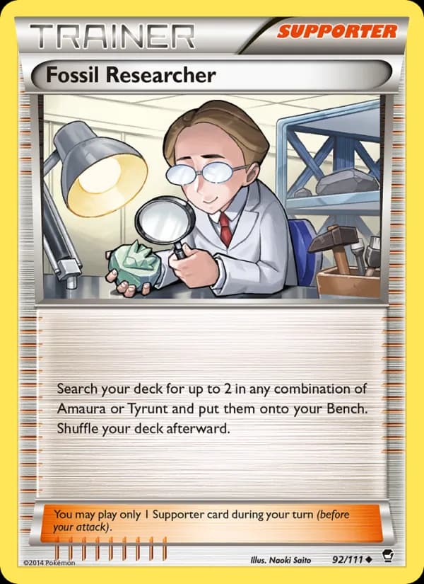 Fossil Researcher 92/111, Furious Fists