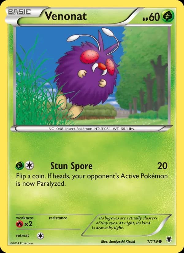 Venonat 1/119, Phantom Forces