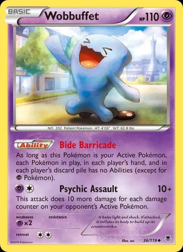 Wobbuffet 36/119, Phantom Forces