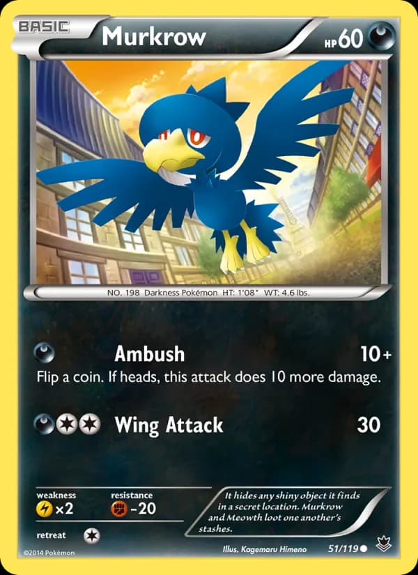 Murkrow 51/119, Phantom Forces