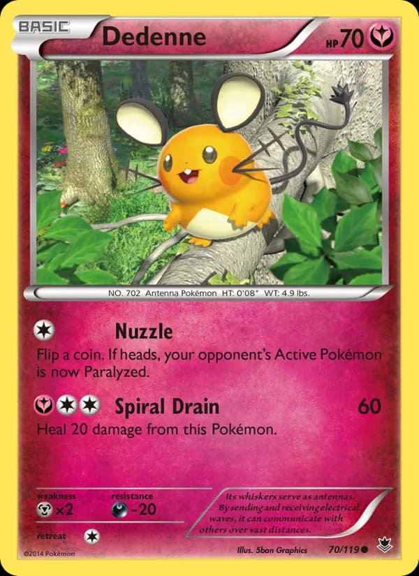 Dedenne 70/119, Phantom Forces