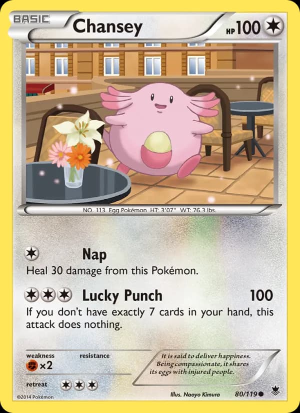 Chansey 80/119, Phantom Forces