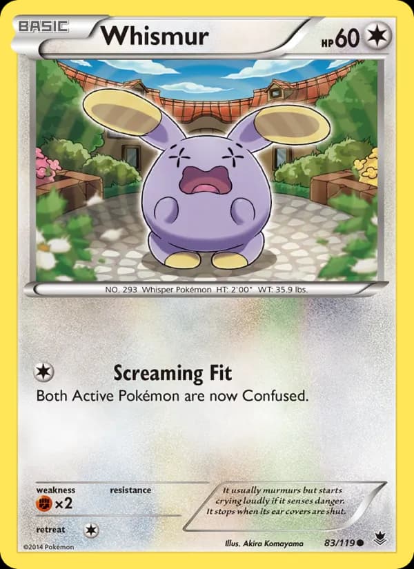 Whismur 83/119, Phantom Forces