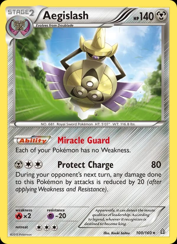 Aegislash 100/160, Primal Clash