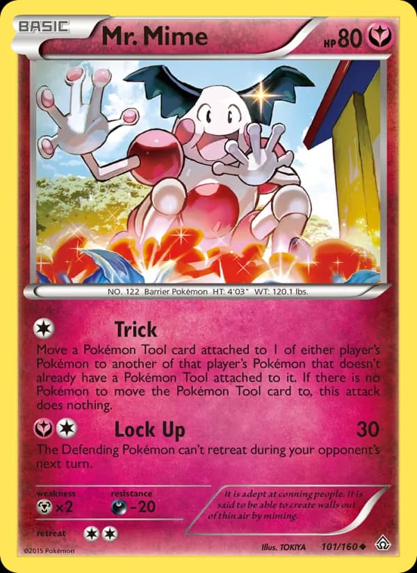 Mr. Mime 101/160, Primal Clash