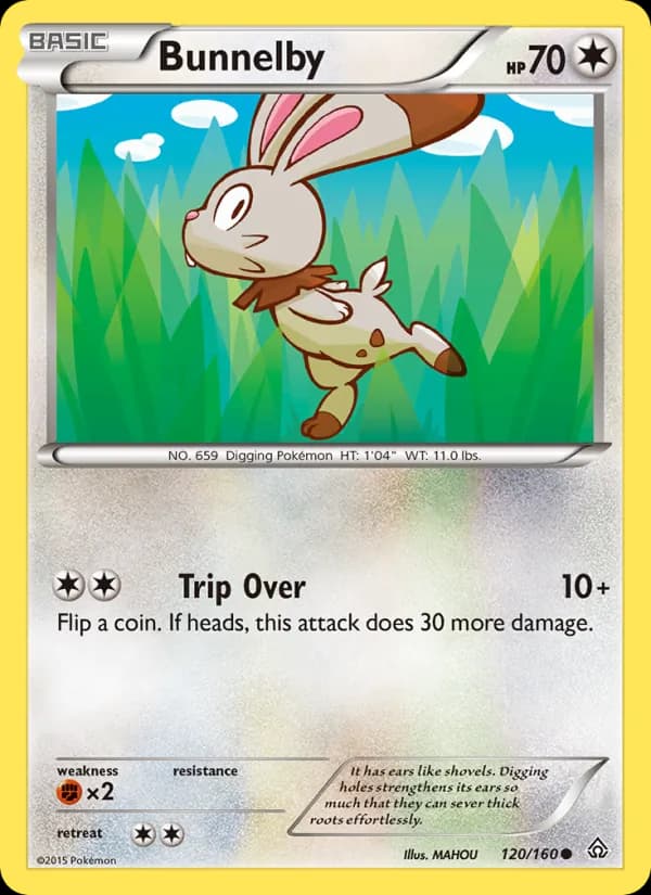 Bunnelby 120/160, Primal Clash