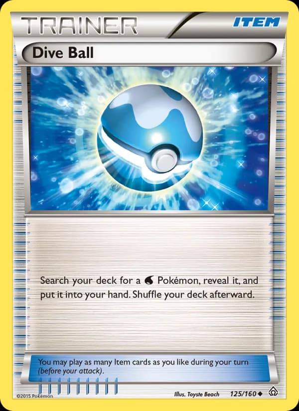 Dive Ball 125/160, Primal Clash