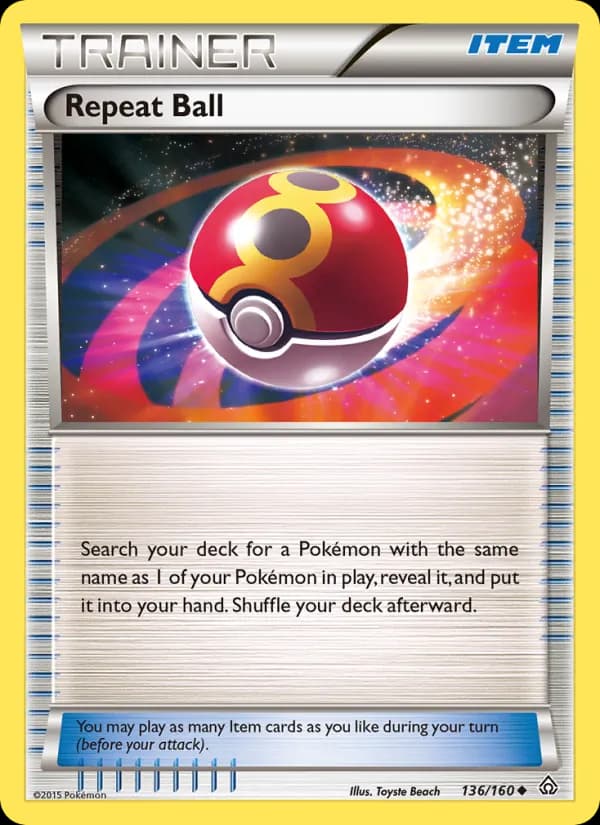 Repeat Ball 136/160, Primal Clash