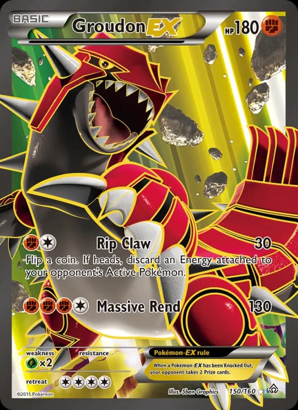 Groudon EX 150/160, Primal Clash