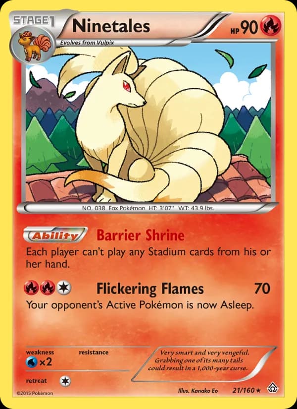 Ninetales 21/160, Primal Clash