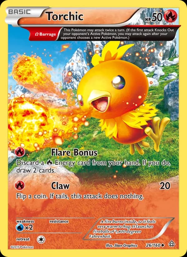 Torchic 26/160, Primal Clash
