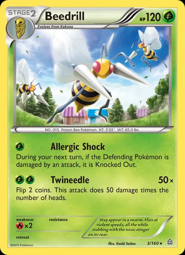 Beedrill 3/160, Primal Clash