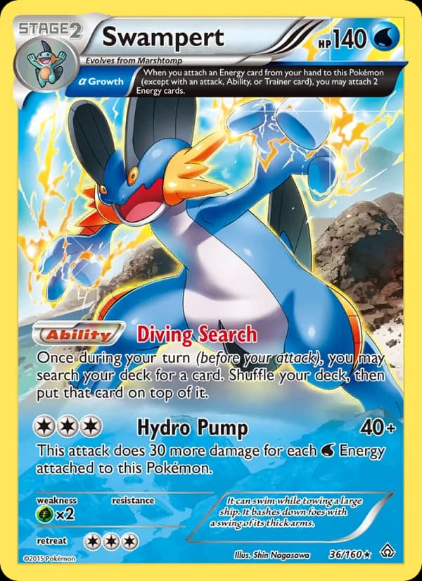 Swampert 36/160, Primal Clash