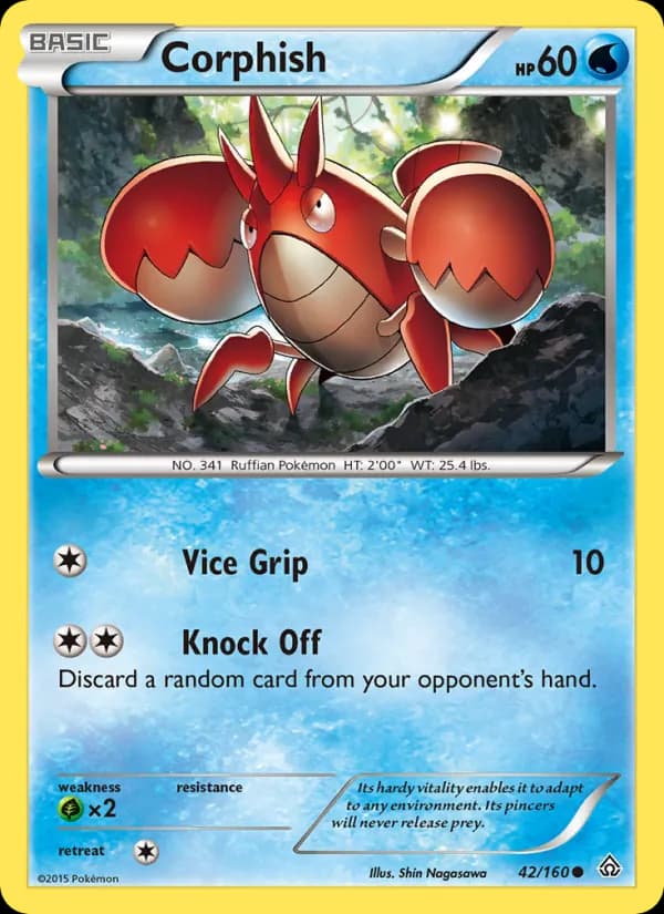 Corphish 42/160, Primal Clash