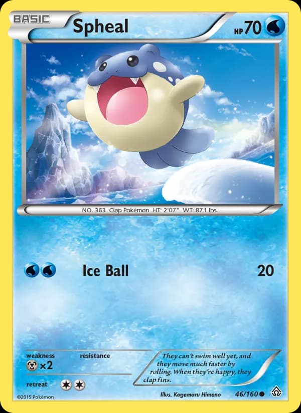 Spheal 46/160, Primal Clash